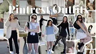 Recreating Pintrest Fall Outfits
