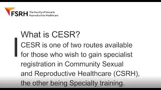 Dr Kate Guthrie: a Q&A session on the Certificate of Eligibility for Specialist Registration (CESR)