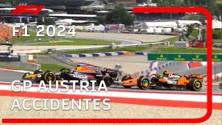 F1 2024 | GP Austria CRASHES