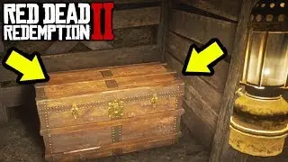 HIDDEN CHEST LOCATION WITH SECRET ITEM in Red Dead Redemption 2! RDR2 Legendary Animals!