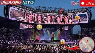 🔥Brussels Explodes! Full Fancam: 50.000 ARMY Chant Kim Taehyung Name in Tears!