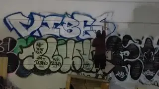 bombing with Vibes Los Angeles Graffiti
