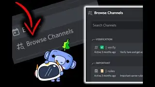 BROWSE CHANNELS feature on Discord is underrated!