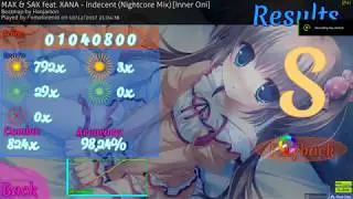 MAK&SAK feat. XANA - Indecent (Nightcore Mix) [Inner Oni]