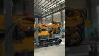 FY180 Crawler #boreholedrillingmachine #drillingrig #waterwelldrillingmachine