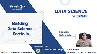 Building Data Science Portfolio  | St. Berchmans College Changanassery