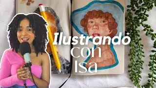 ilustrando conmigo y hablando de la vida | entra si te sientes solo