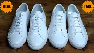 Authentic vs Replica Common Projects Low Achilles - How To Spot A Fake