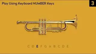 YouTube Trumpet  Play on YouTube with computer Keyboard