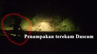 Detik detik penampakan terekam dascam #dascam #penampakan