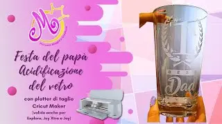 Festa del papà - Acidificazione del vetro - grafica in omaggio