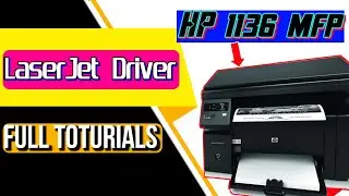How to install scanner in HP LaserJet M1136 MFP | Full Toturial | Issues Fix |Download, Install, Fix