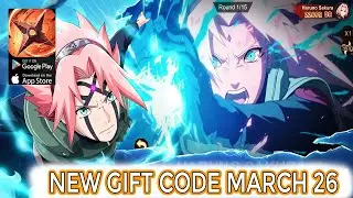 Ninja War Saga & New Gift Code March 26 - Ninja War Saga New Redeem Codes Naruto Game