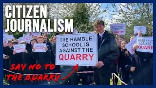 I Went To A Protest! | Hamble Airfield History & Potential Future