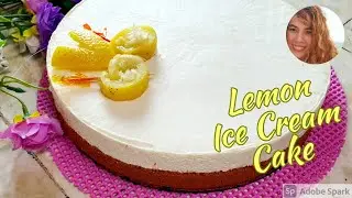 Lemon Ice Cream Cake | How to make