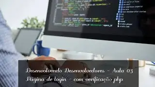 Aqui estamos fazendo a página de Login - funcionar -