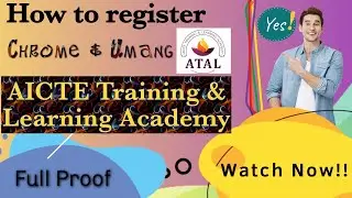 how to register in aicte atal academy using umang app free courses download certificate