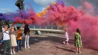 Цветной дым Фаер @ProstoShow.net