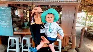 We meet Nivy's relatives and friends, bathe Yurchik in the sea and try Filipino food
