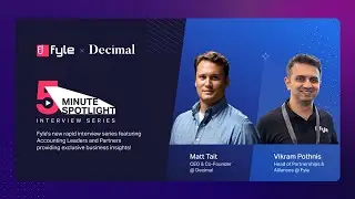 5 Minutes Spotlight Episode 1: Decimal CEO Matt Tait Shares Rapid-Fire Insights!