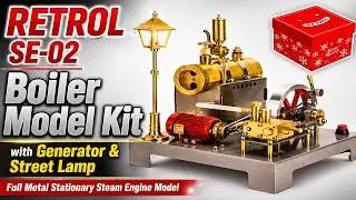 EngineDIYShop RETROL SE- 02 Steam Engine Plant Kit