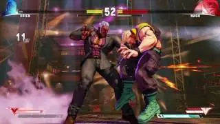 Street Fighter 5: Urien Aegis Reflector Combo
