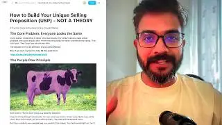 How to create an USP (Not a theory)