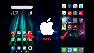 😍iOS 14 из ANDROID|ДЕЛАЕМ РАБОЧИЙ СТОЛ iOS на ANDROID😍|iOS 14 OF ANDROID