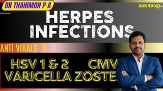 Herpes Infections Malayalam Chicken Pox Malayalam Oro Genital Herpes CMV Microbiology Malayalam
