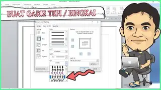 Cara Membuat Garis Tepi di Microsoft word 2007 2010 2016 2020 - Membuat Bingkai di Office Word