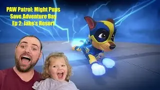PAW Patrol Mighty Pups: Save Adventure Bay - (100% Walkthrough) - Part 2: Jake's Resort