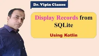 Display data from android sqlite | Koltin Android