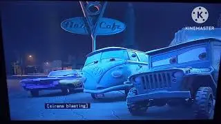 Cars (2006) Police Chase (Slow Motion) (TV Verison)