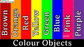 Learn colours I Colours Objects I Colours name for kids I Different colour items I Identify colours