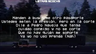 BAD BUNNY - HOY COBRÉ (LETRA / LYRICS)