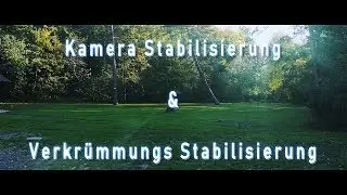 After Effects - Kamera Stabilisierung / Verkrümmungs Stabilisierung - Tutorial Deutsch