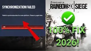 How To Fix Rainbow Six Siege Synchronization Failed Error (2026)