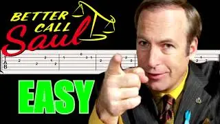 ⚖️Better Call Saul Theme Guitar Tab🎸