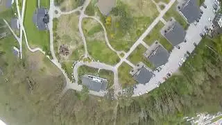 Запись полетного cигнала FPV, Обычная полет без монтажа.