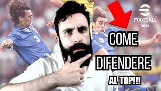 EFOOTBALL 2024 - COME DIFENDERE AL TOP - TUTORIAL IN DUE PARTI: TUTORIAL OFFLINE E PARTITA ONLINE