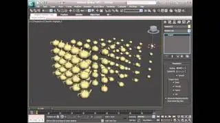 3DS Max 2011 - Duplicating Using Mirroring, Arrays, and Clones