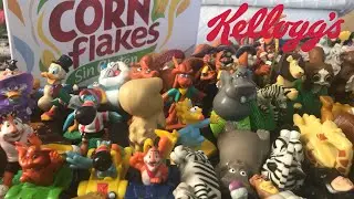 Colección de juguetes promocionales de cereales, Kellogg’s y Nestlé