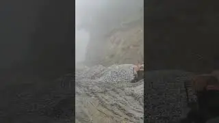 Sikkim Hill Road Widening and Construction Ongoing by Border Roads Organization