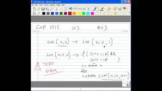 COP5227 - M3A03 - Recursive LCM
