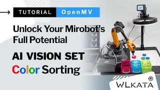 Master the WLKATA AI Vision Set: Effortless Object Color Sorting By Your Mirobot