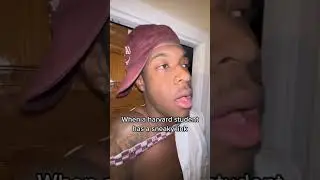 When a Harvard Student Has a Sneaky Link #shorts #comedy #funny #zeddy #fyp #harvard