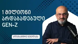 1 მილიონი არდაბადებული Gen Z - ალექსანდრე ჯეჯელავა