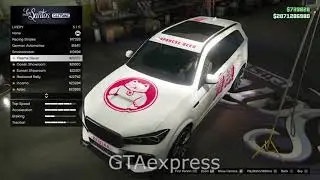 GTA Online Casino Heist DLC: Ubermacht Rebla GTS customization