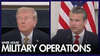 President Trump and Sec. Hegseth discuss expanding military operations