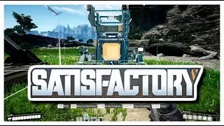 1st person Factorio! | Satisfactory Alpha Gameplay *Dutch*